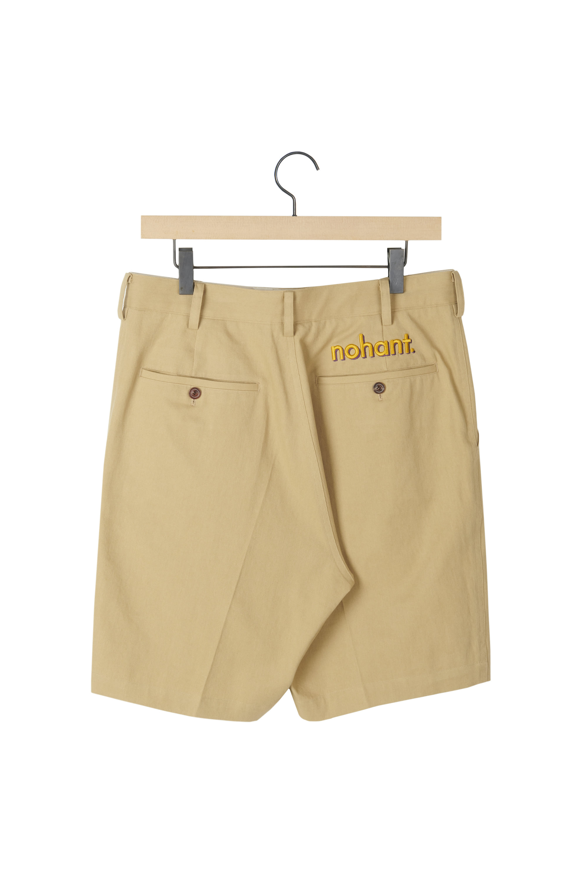 [CARRY OVER] LOGO CHINO SHORTS BEIGE